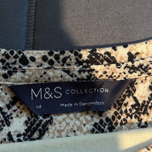 M&S Collection short sleeve top
Multi Browns. Size USA 10 - Picture 4 of 6